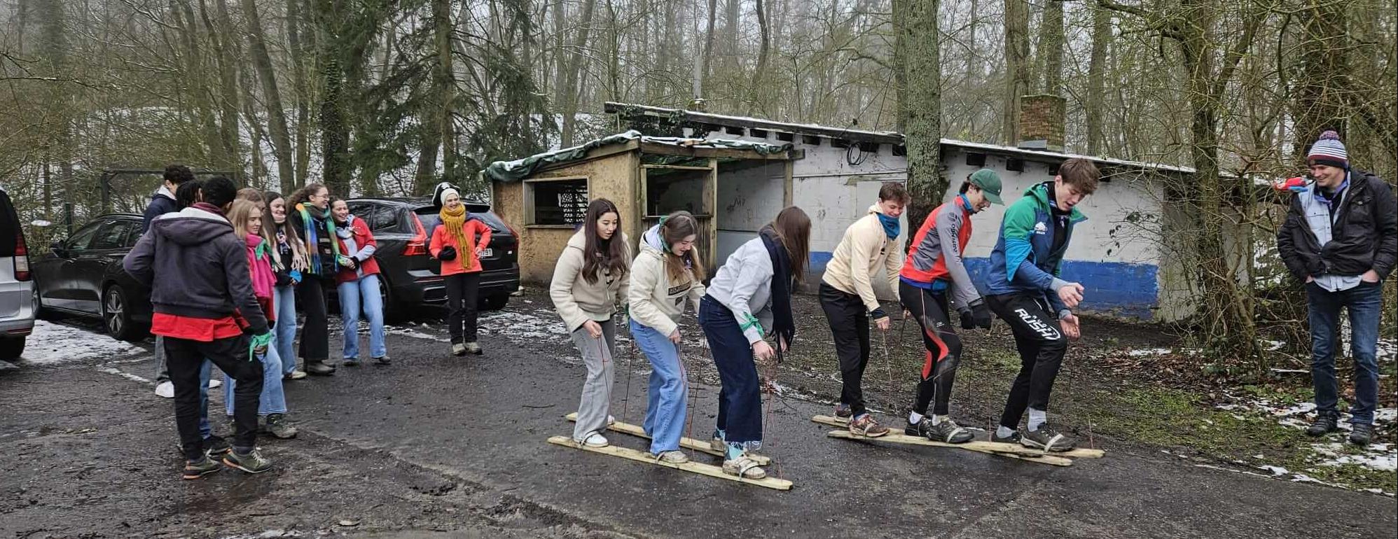 Grand jeu entre pionniers