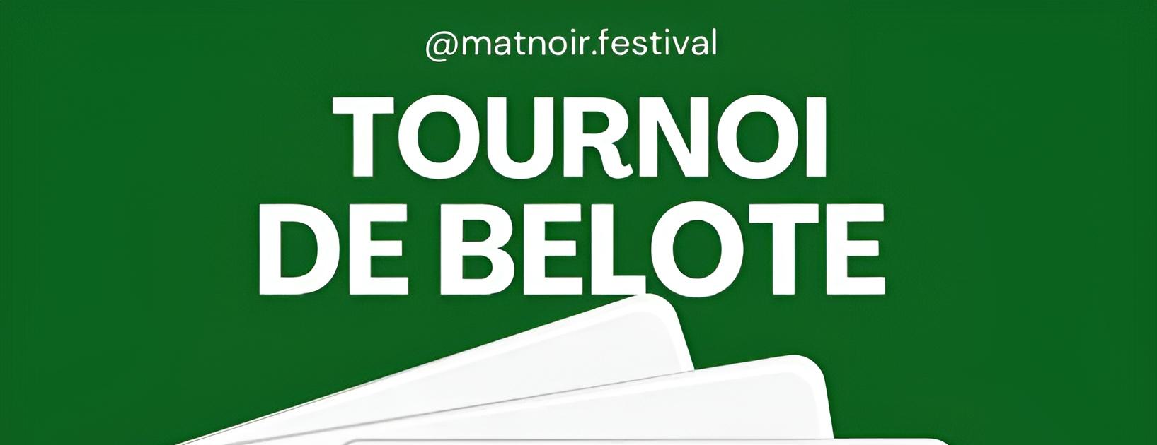 Tournoi belote